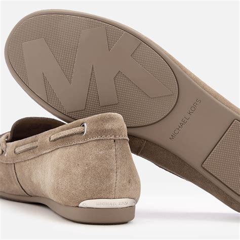 michael kors moccasin suede|michael kors moccasin flats.